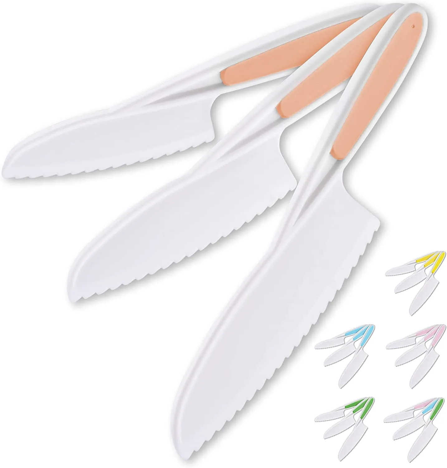 Knife Set for Children to Cook and Cut Fruits, Vegetables and Cakes ecco Shoes
