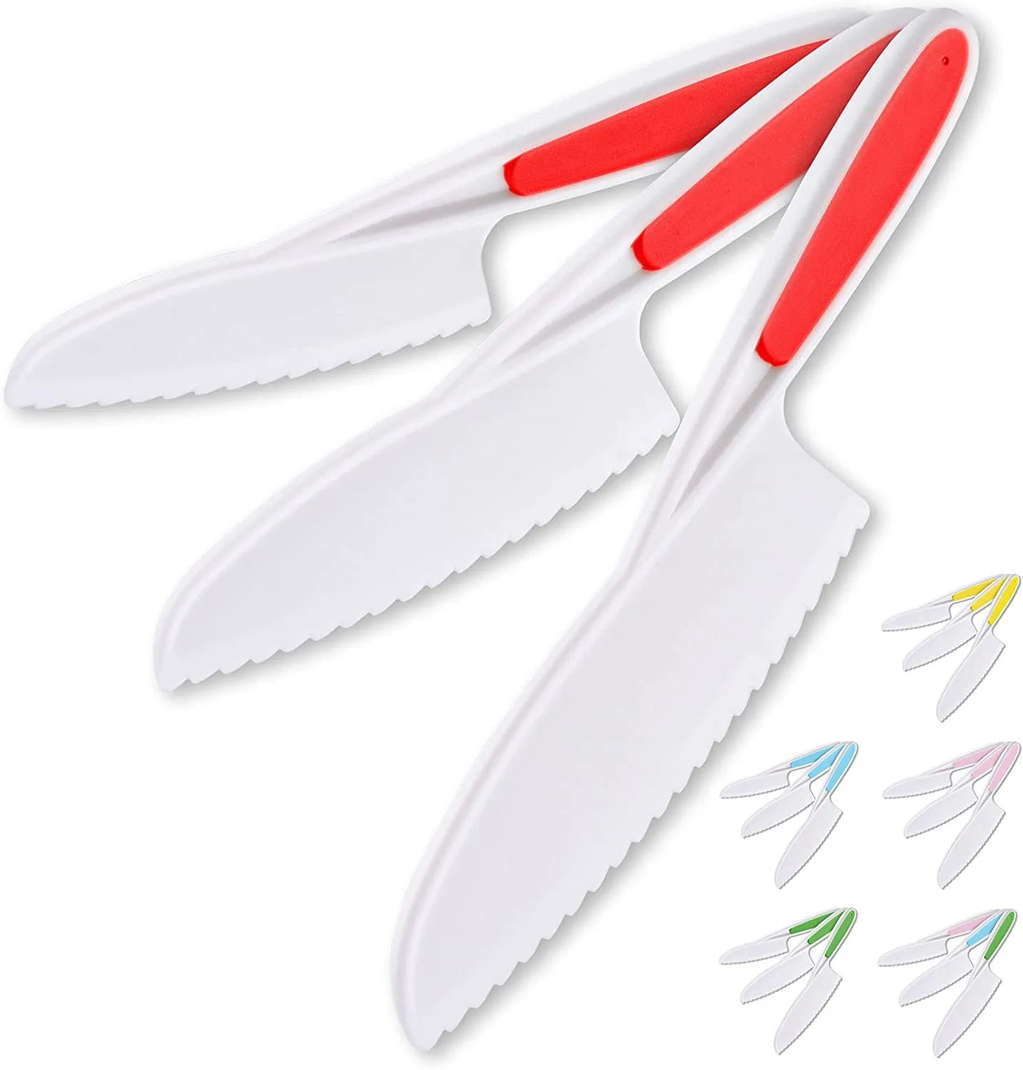 Knife Set for Children to Cook and Cut Fruits, Vegetables and Cakes ecco Shoes