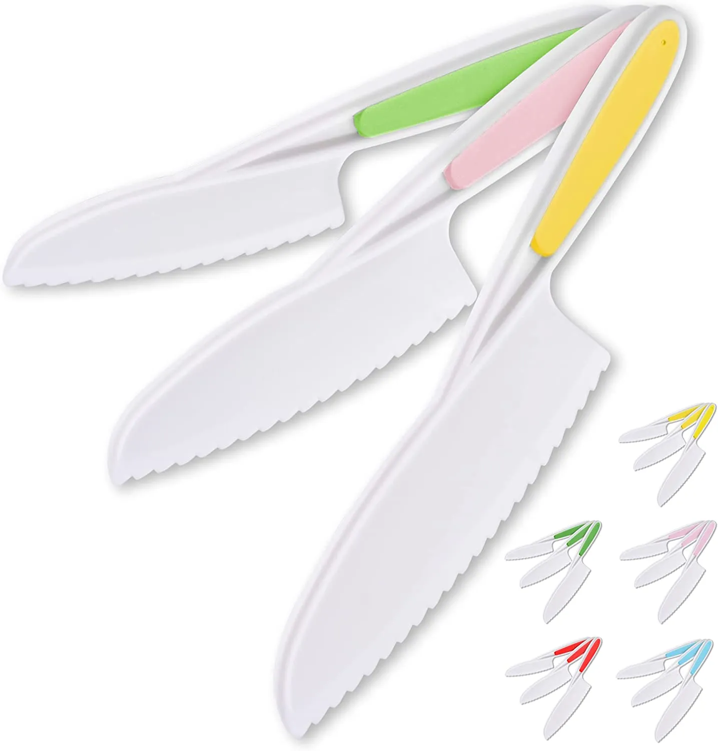 Knife Set for Children to Cook and Cut Fruits, Vegetables and Cakes ecco Shoes
