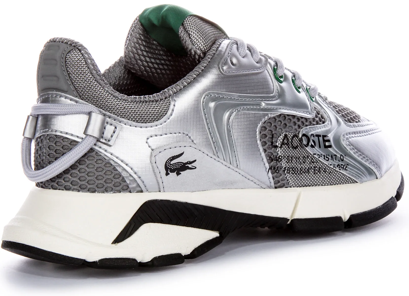 Lacoste L003 Neo In Silver For Women Shoes Lacoste