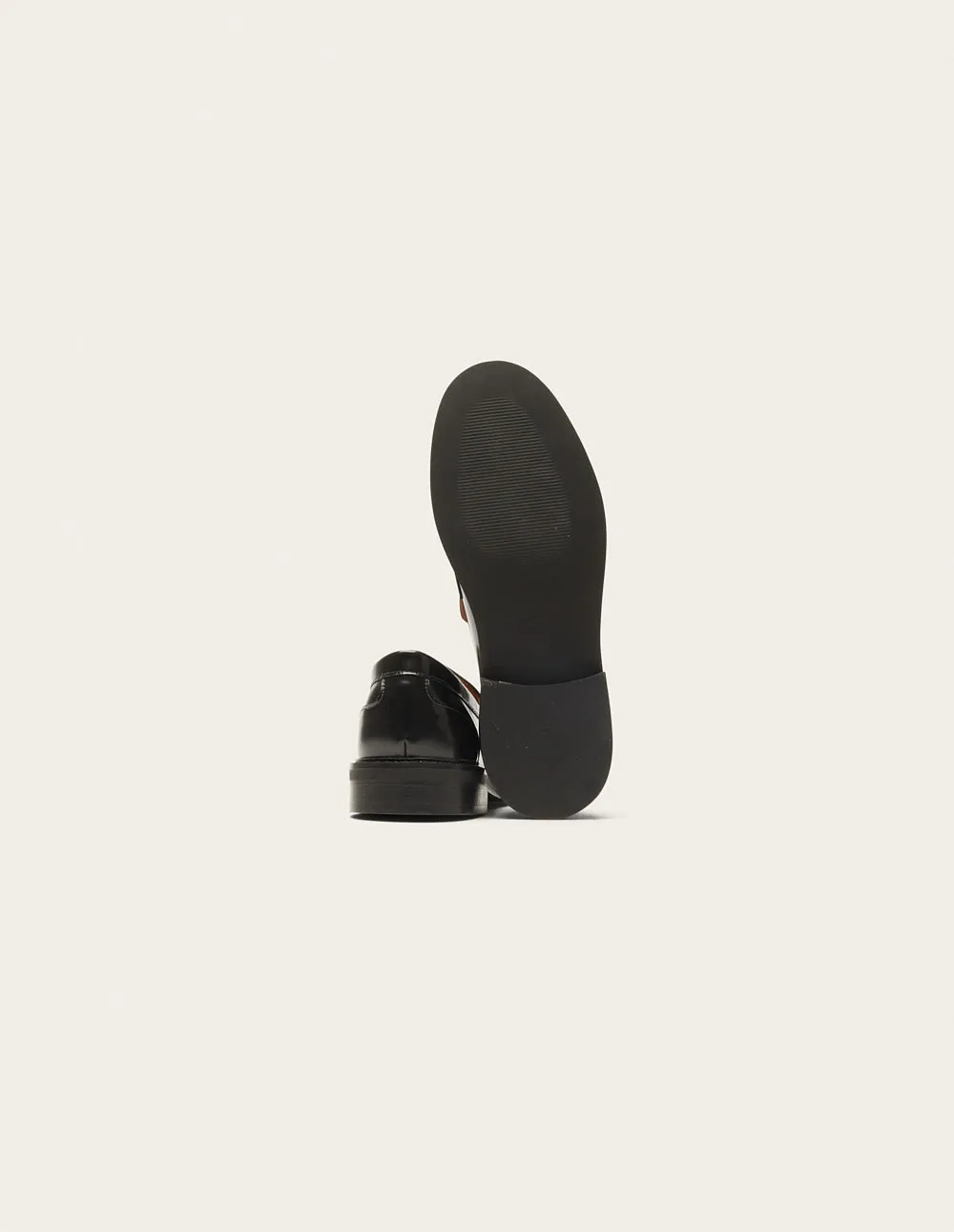 Loafers Marjorie - Black box leather