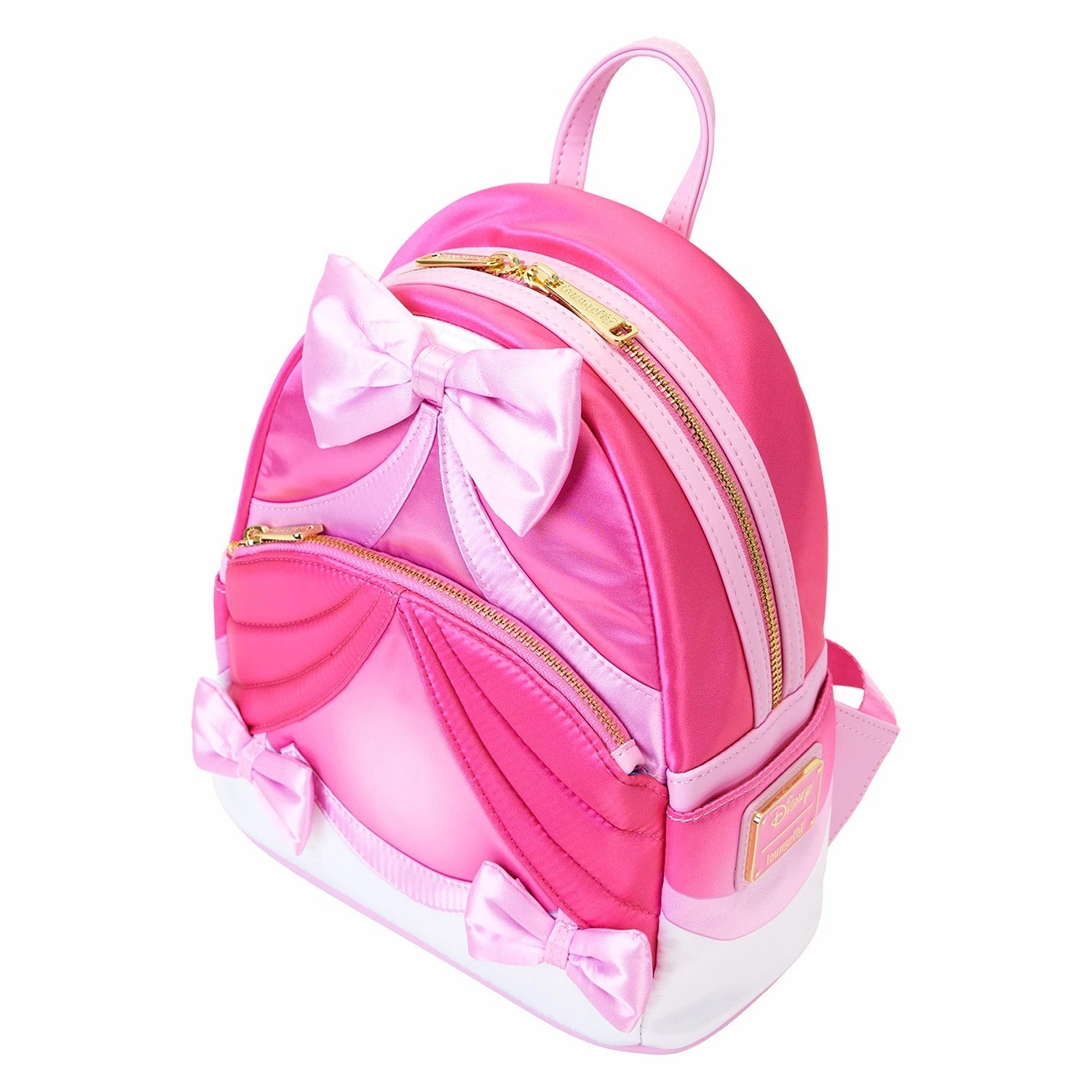 Loungefly x Disney Cinderella 75th Anniversary Pink Bow Mini Backpack