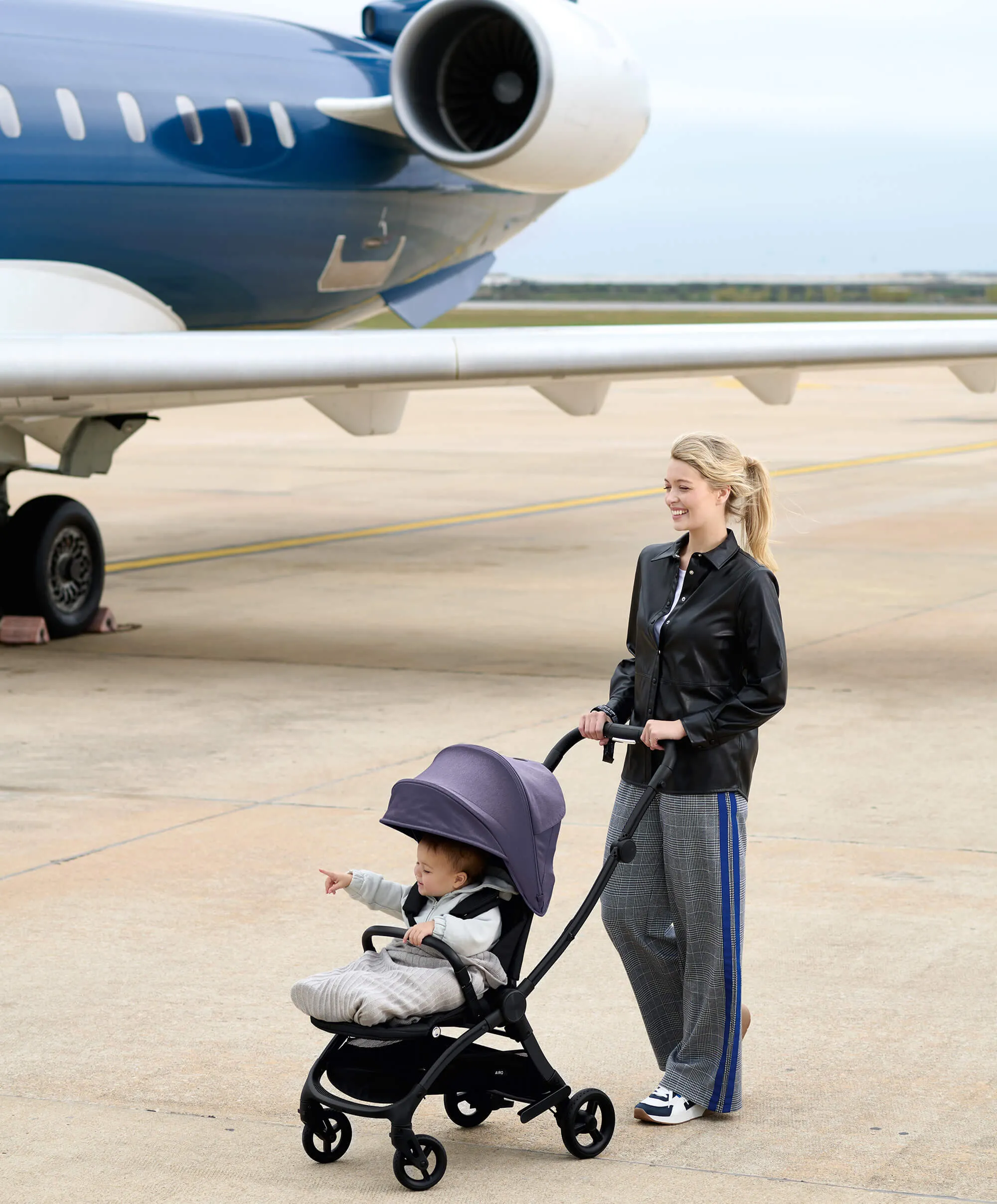 Mamas & Papas Pushchairs Airo Lightweight Pushchair - Heather