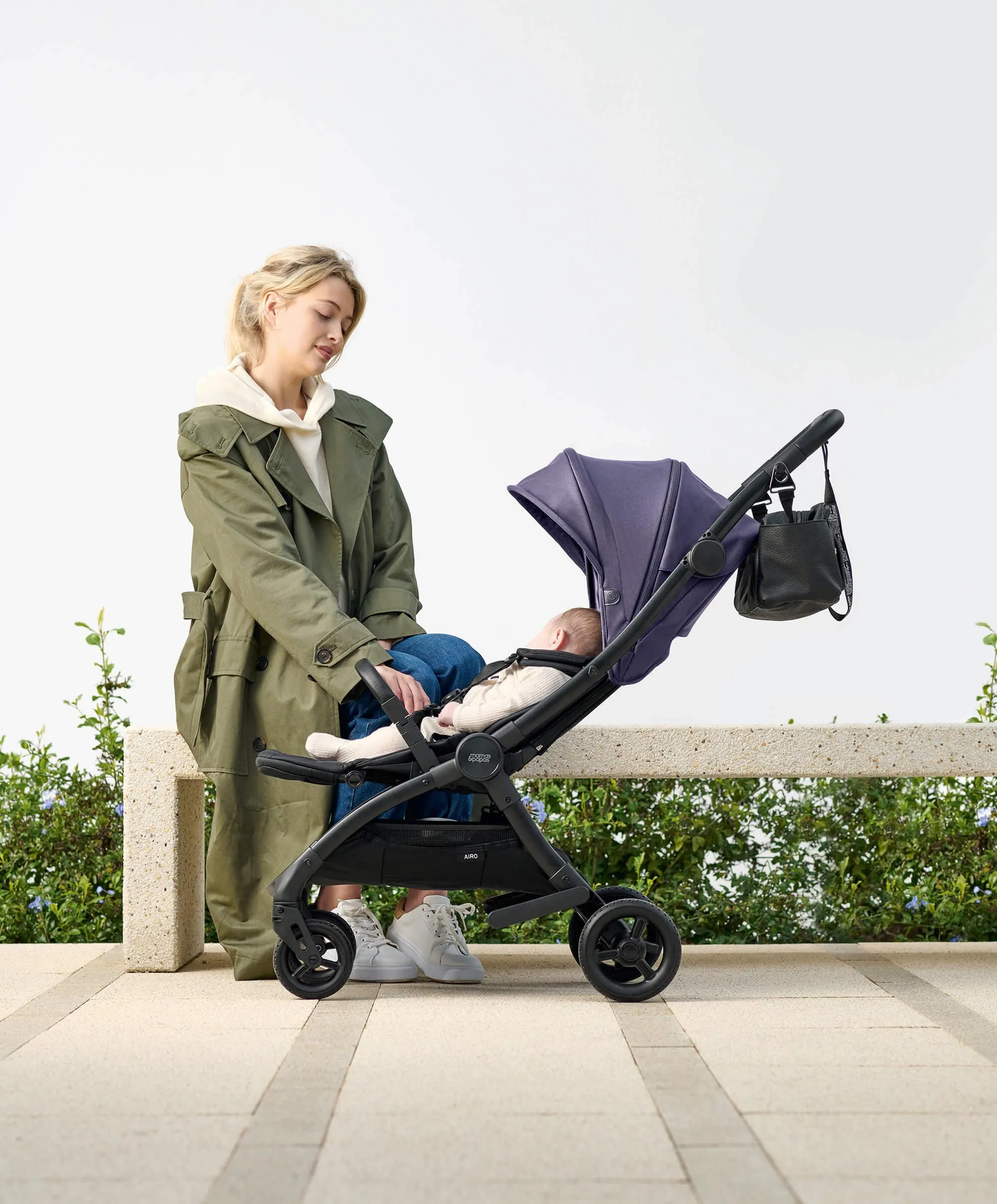 Mamas & Papas Pushchairs Airo Lightweight Pushchair - Heather