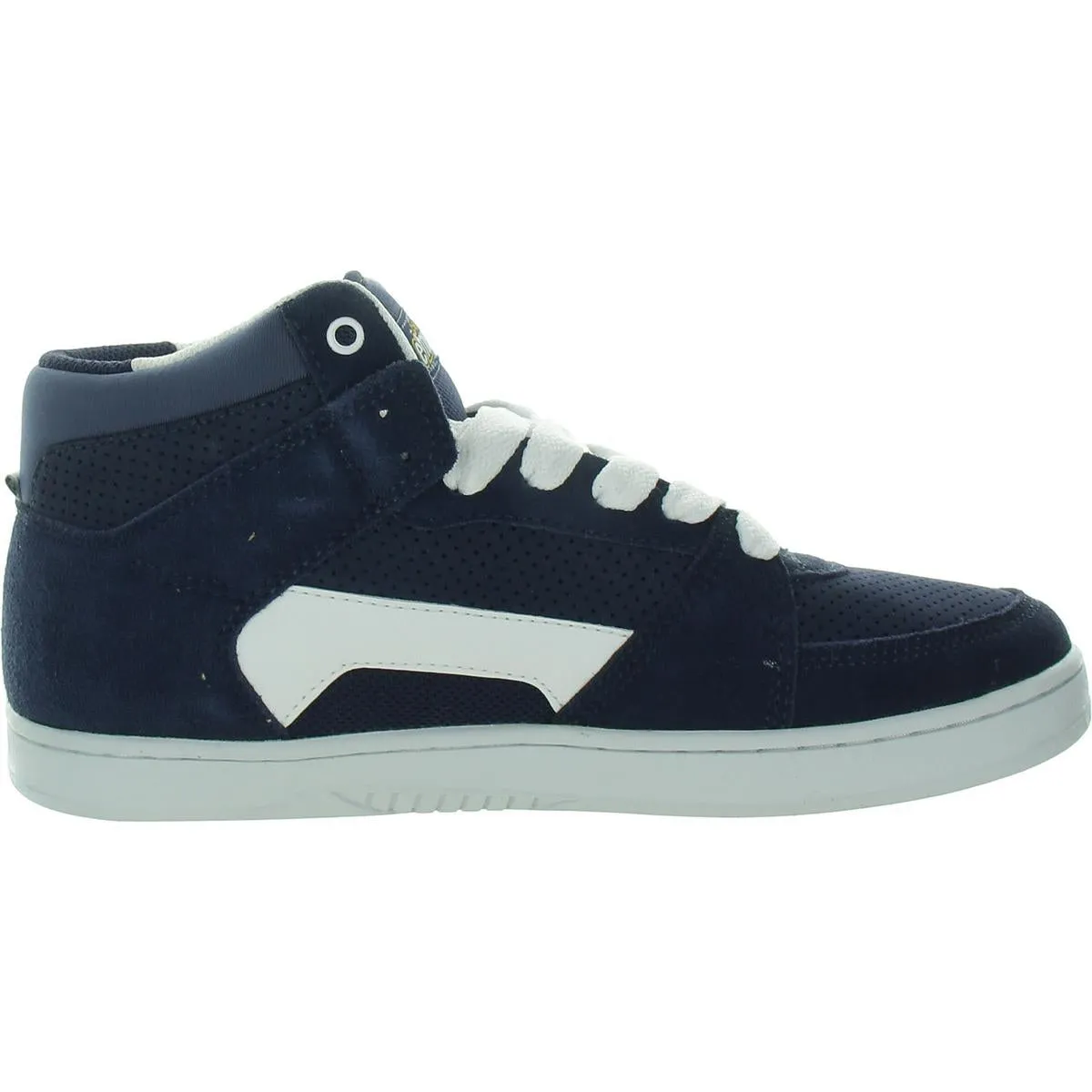 MC Rap HI 1 Mens Lace-Up Leather Skate Shoes