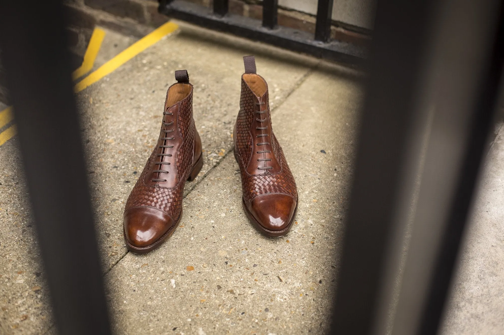 Meadowbrook - MTO - Copper Braided Museum Calf - TMG Last - Antique Single Leather Sole