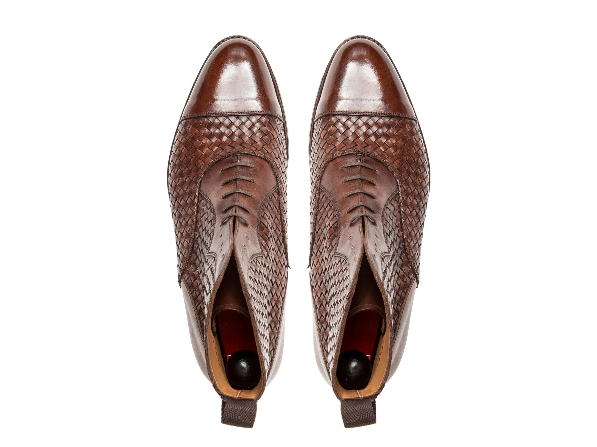 Meadowbrook - MTO - Copper Braided Museum Calf - TMG Last - Antique Single Leather Sole
