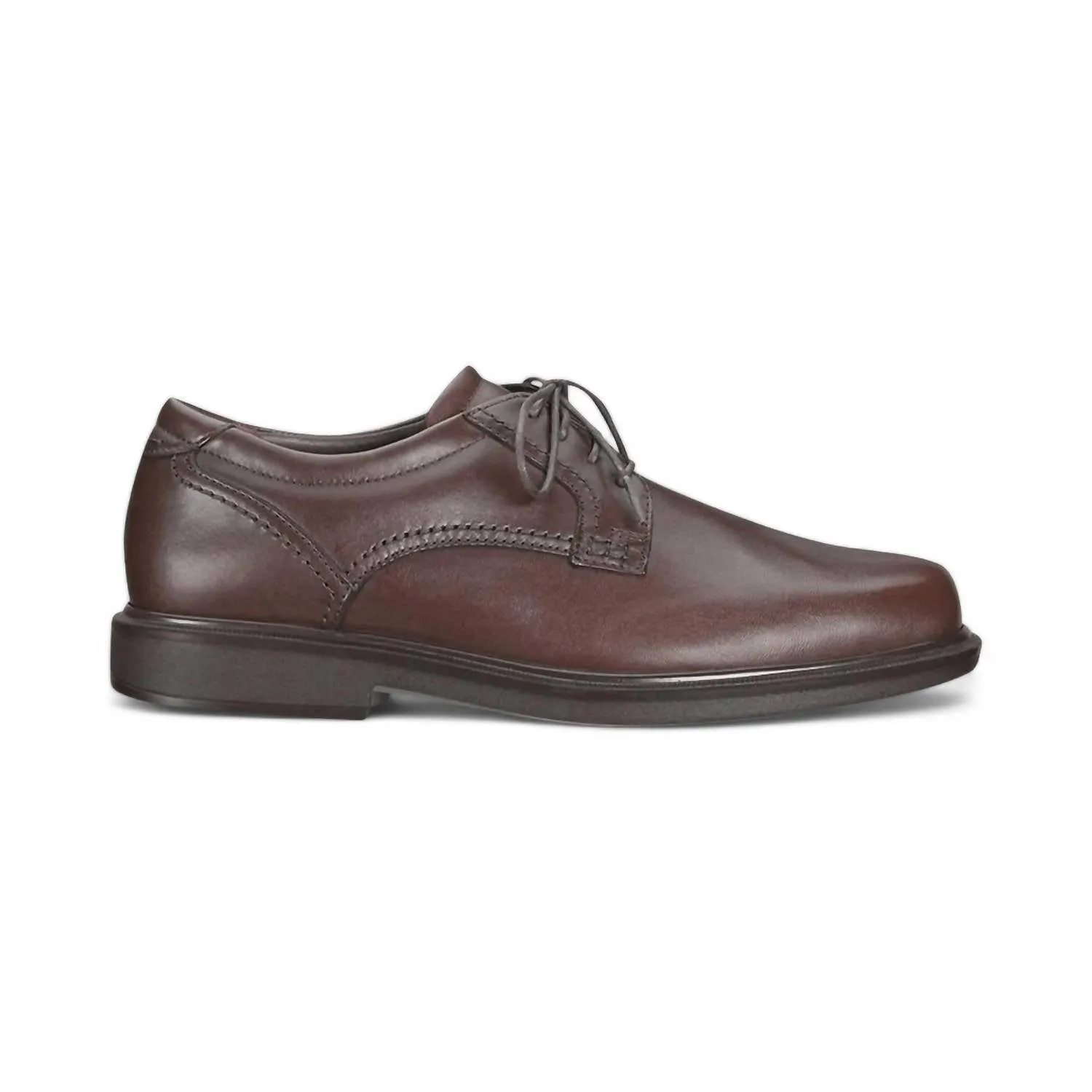 Men's Ambassador Lace Up Oxford Shoes - Narrow Width In Brown