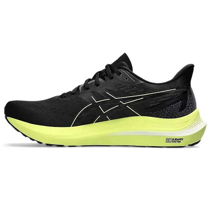 Men's Asics GT-2000 12 Black/Glow Yellow