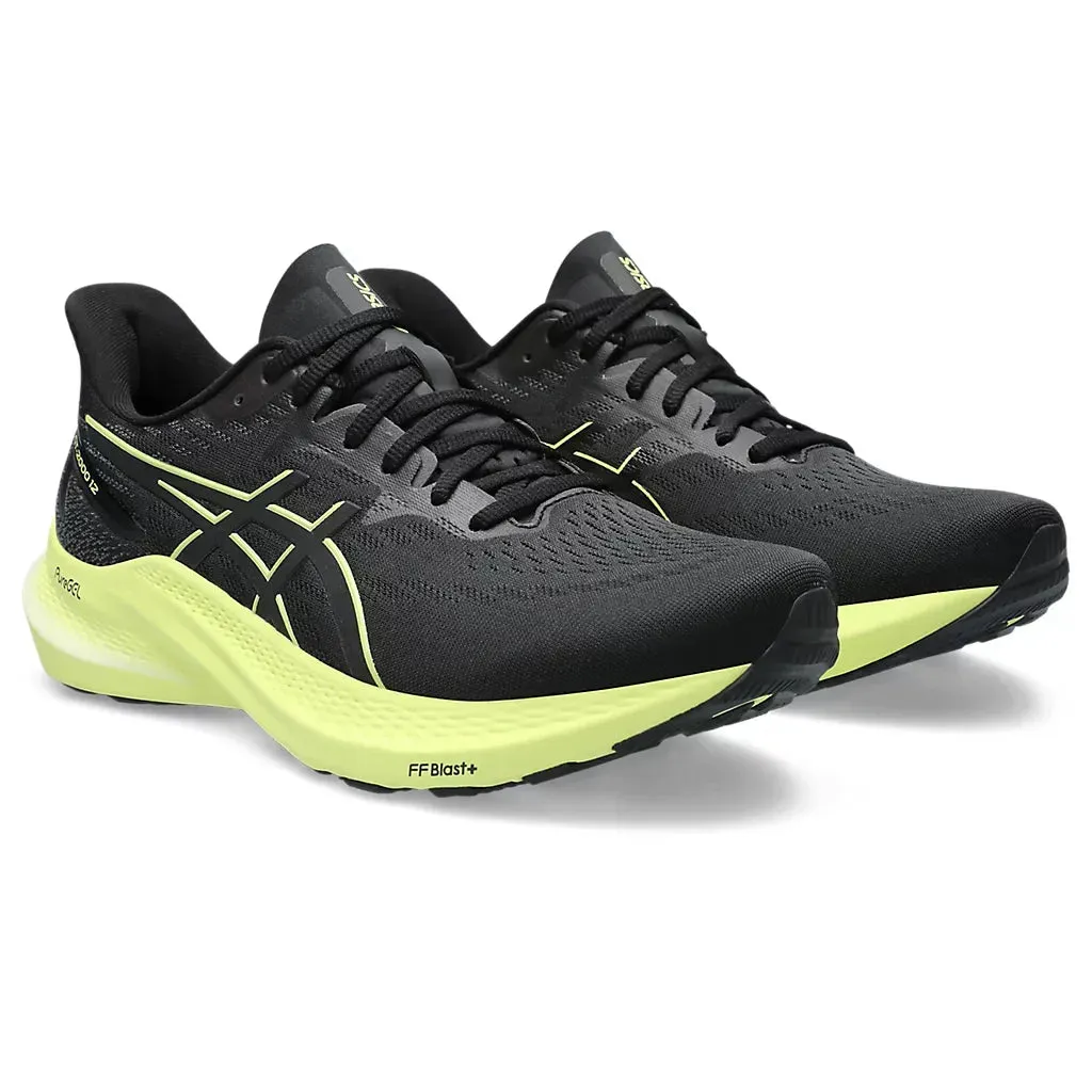 Men's Asics GT-2000 12 Black/Glow Yellow