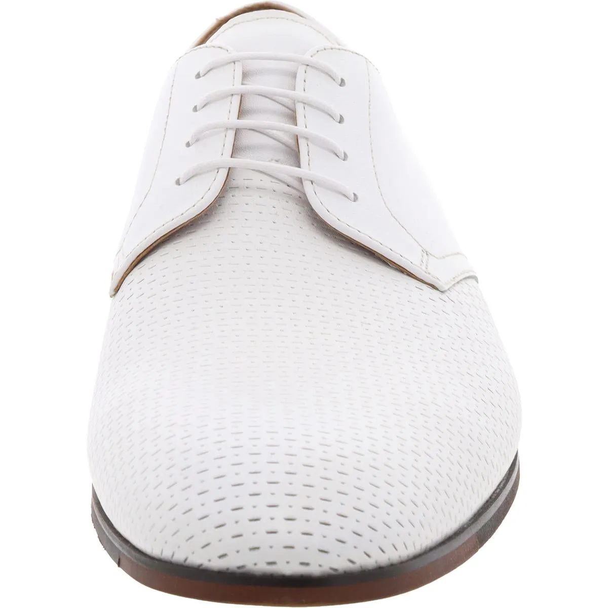 Mens Lace-Up Leather Derby Shoes