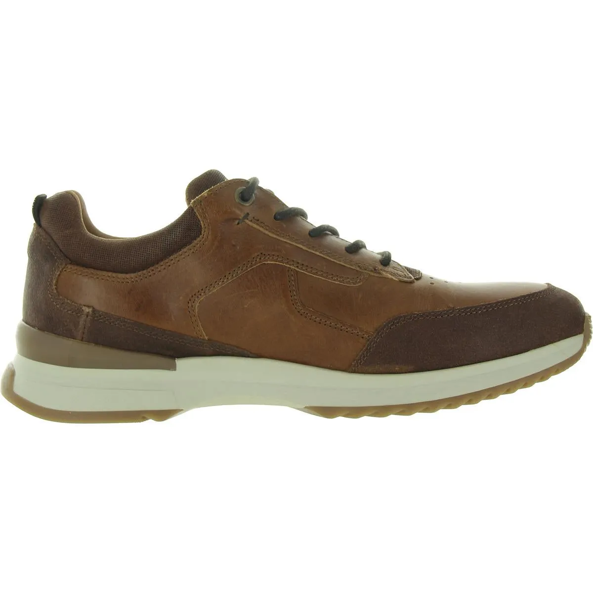 Mens Lace-Up Leather Derby Shoes