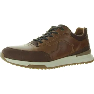 Mens Lace-Up Leather Derby Shoes