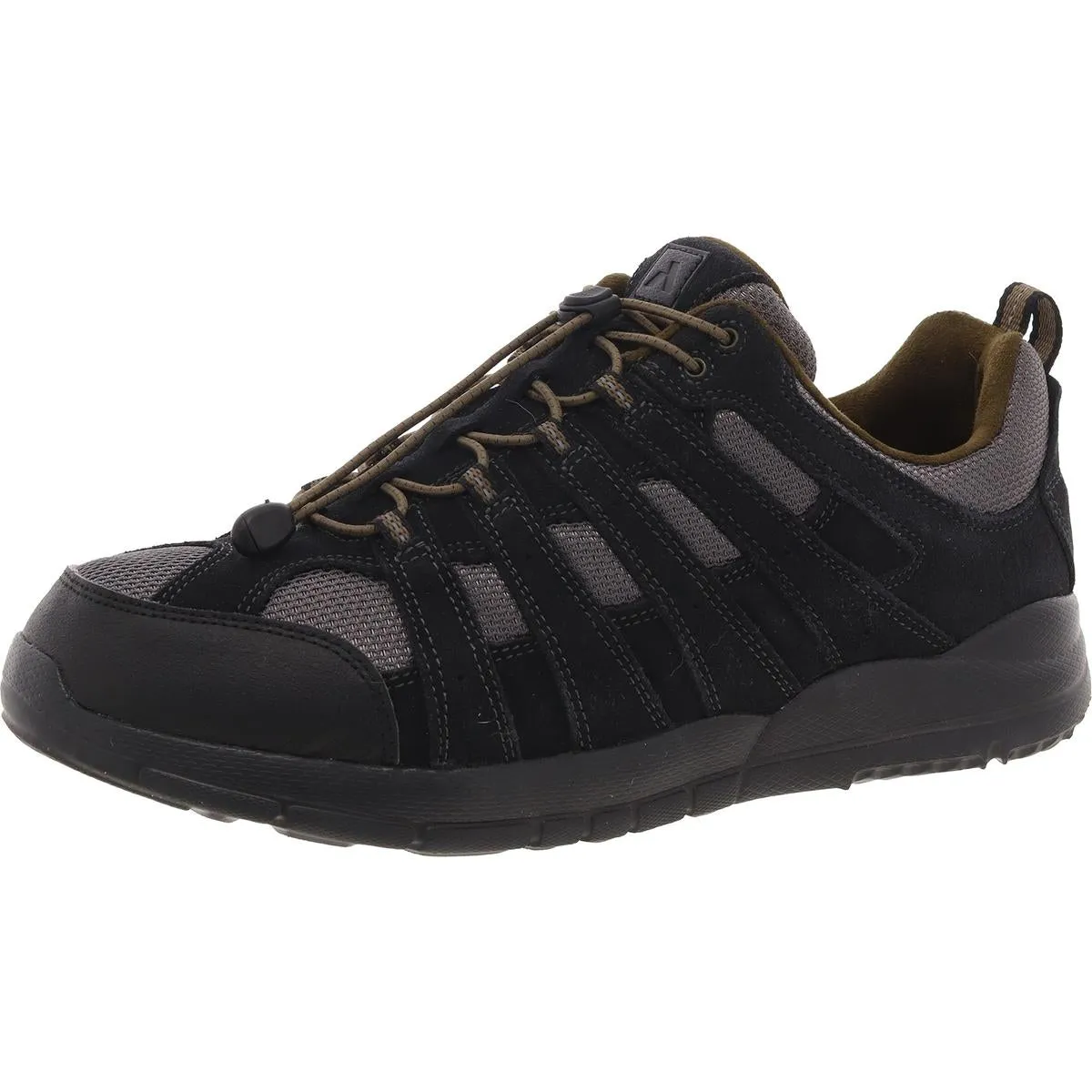Mens Laceless Manmade Hiking Shoes