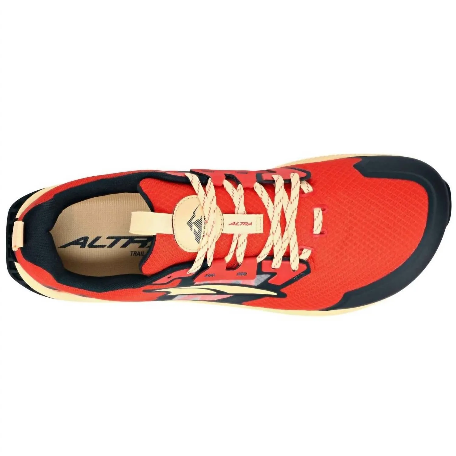 Men's Lone Peak 7 Trail Running Shoes In Red/orange