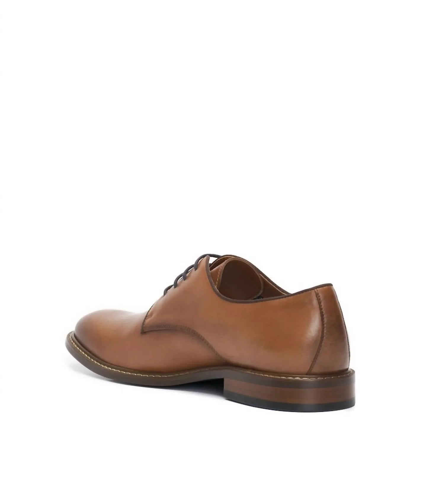 Men's Lyre Derby Shoes In Cognac
