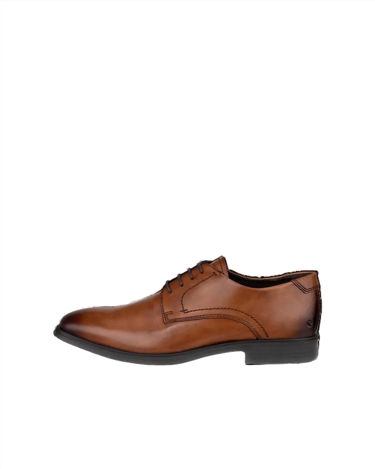 Men's Melbourne Tie Derby Shoe In Amber