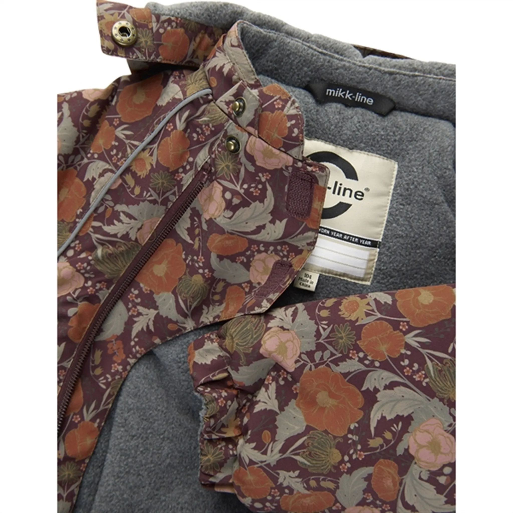 Mikk-Line Baby Snowsuit Decadent Chocolate Babykids_Mikk-Line