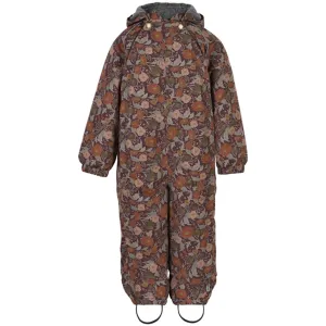 Mikk-Line Baby Snowsuit Decadent Chocolate Babykids_Mikk-Line