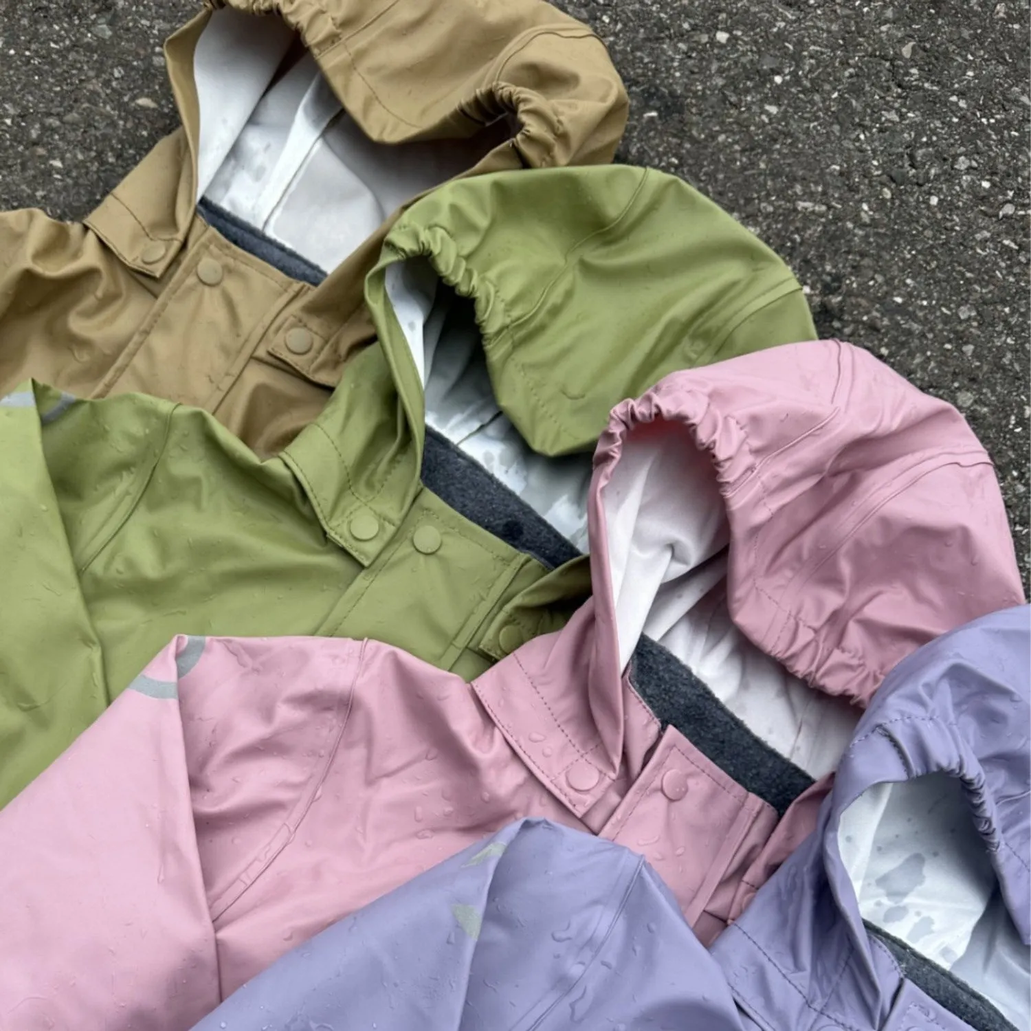 Mikk-Line Dusk Suspenders PU Rain Recycled Babykids_Mikk-Line