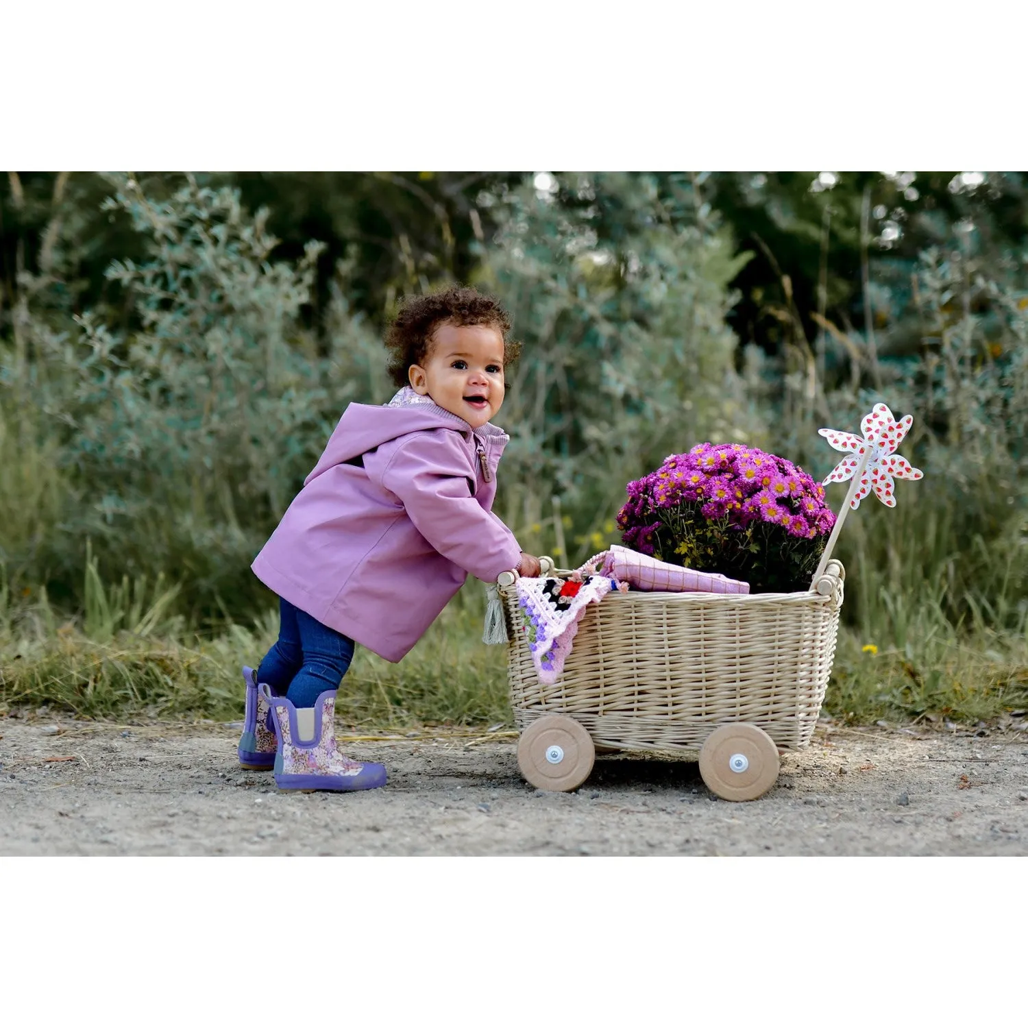 Mikk-Line Dusk Wellies Short AOP Babykids_Mikk-Line