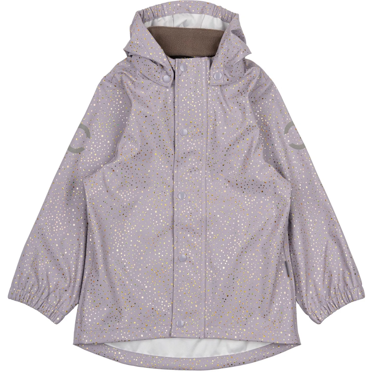 Mikk-Line Lavender Aura Suspenders PU Glitter Rain Set Recycled Babykids_Mikk-Line