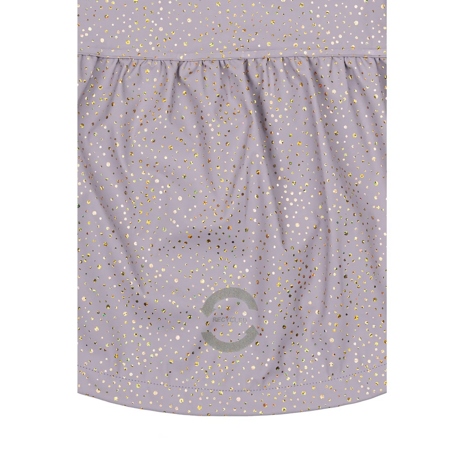 Mikk-Line Lavender Aura Suspenders PU Glitter Rain Set Recycled Babykids_Mikk-Line