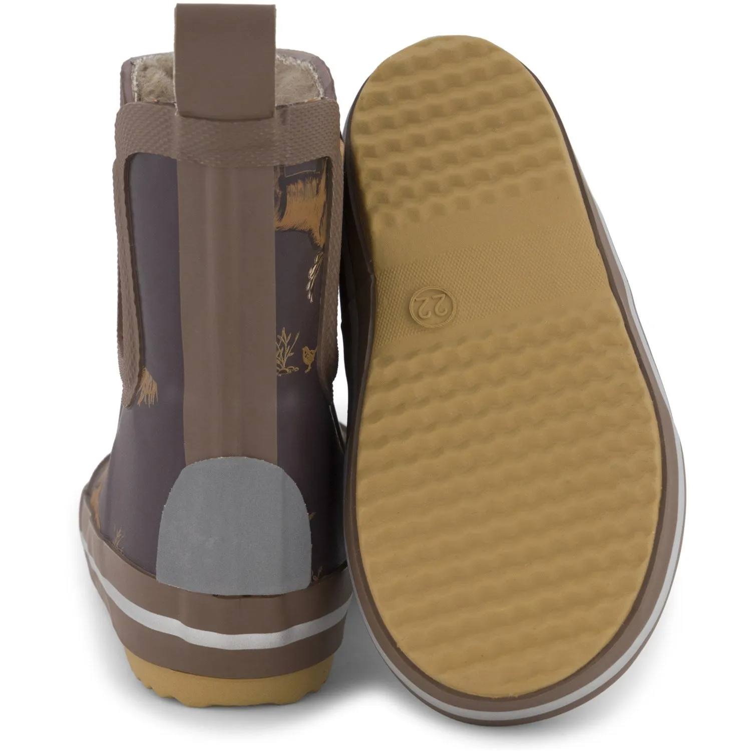 Mikk-Line Molé Short Winter Wellies AOP Babykids_Mikk-Line