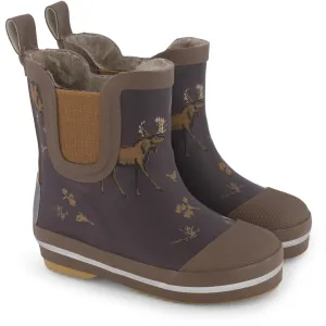 Mikk-Line Molé Short Winter Wellies AOP Babykids_Mikk-Line