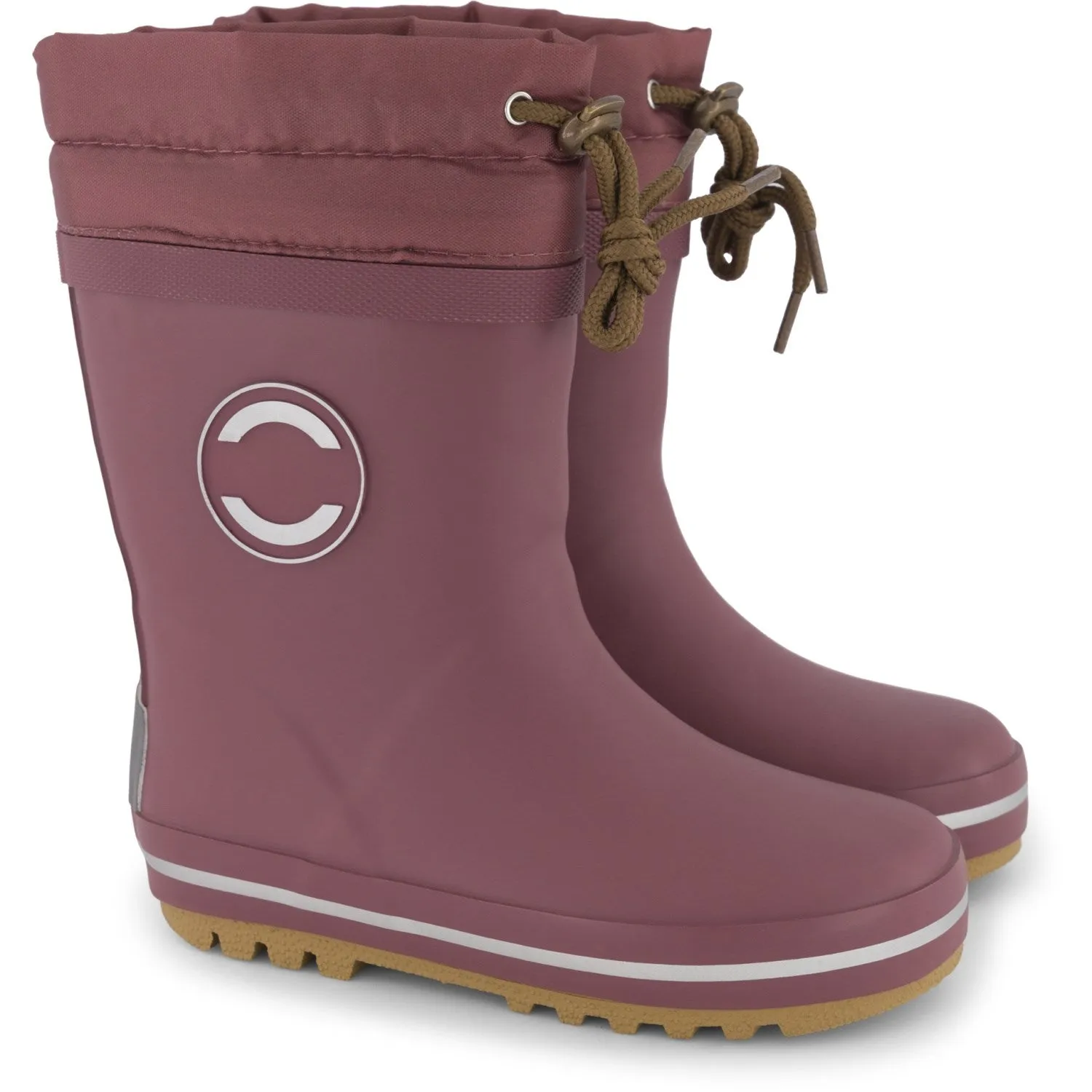 Mikk-Line Rose Brown Winter Wellies Babykids_Mikk-Line
