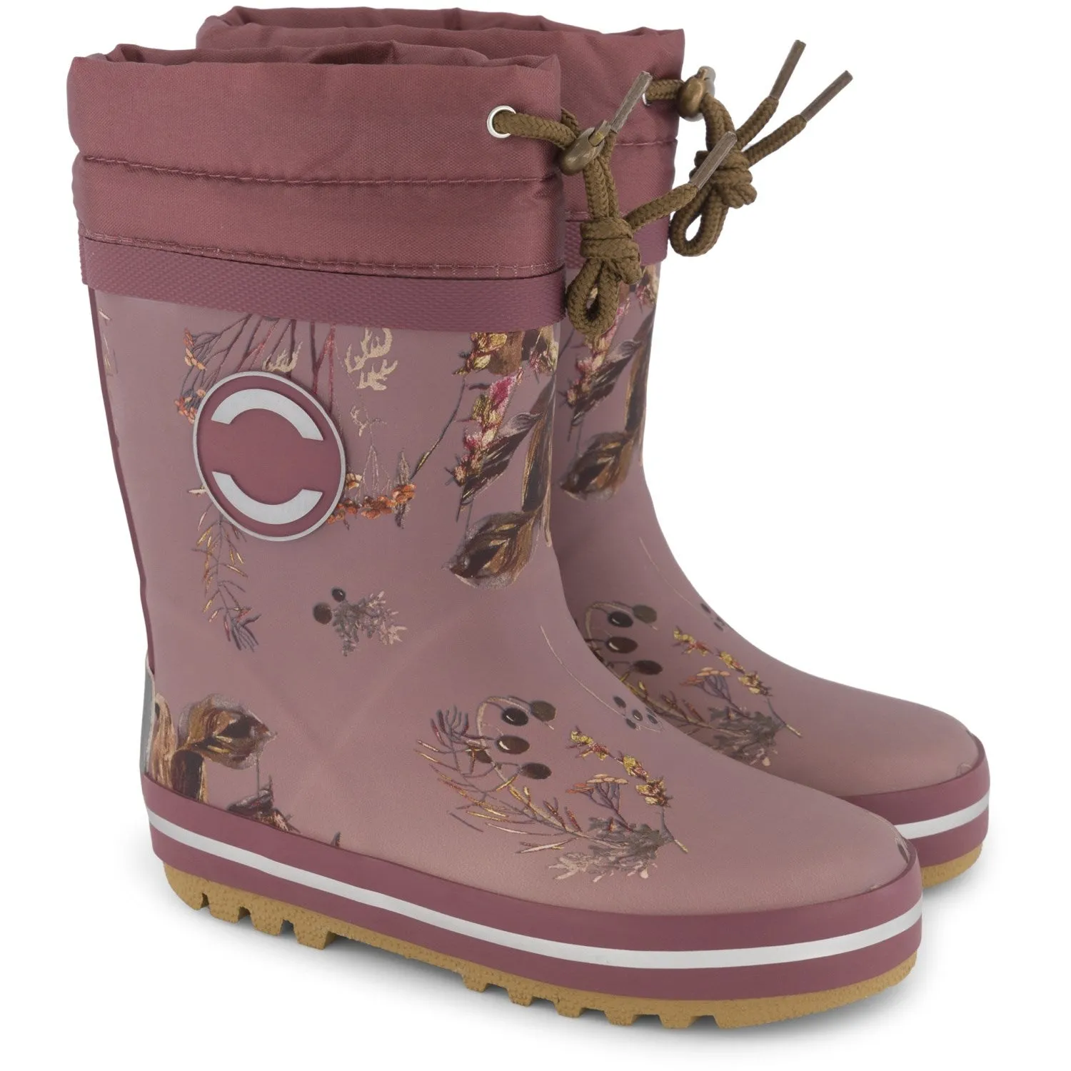 Mikk-Line Rose Brown Winter Wellies Babykids_Mikk-Line