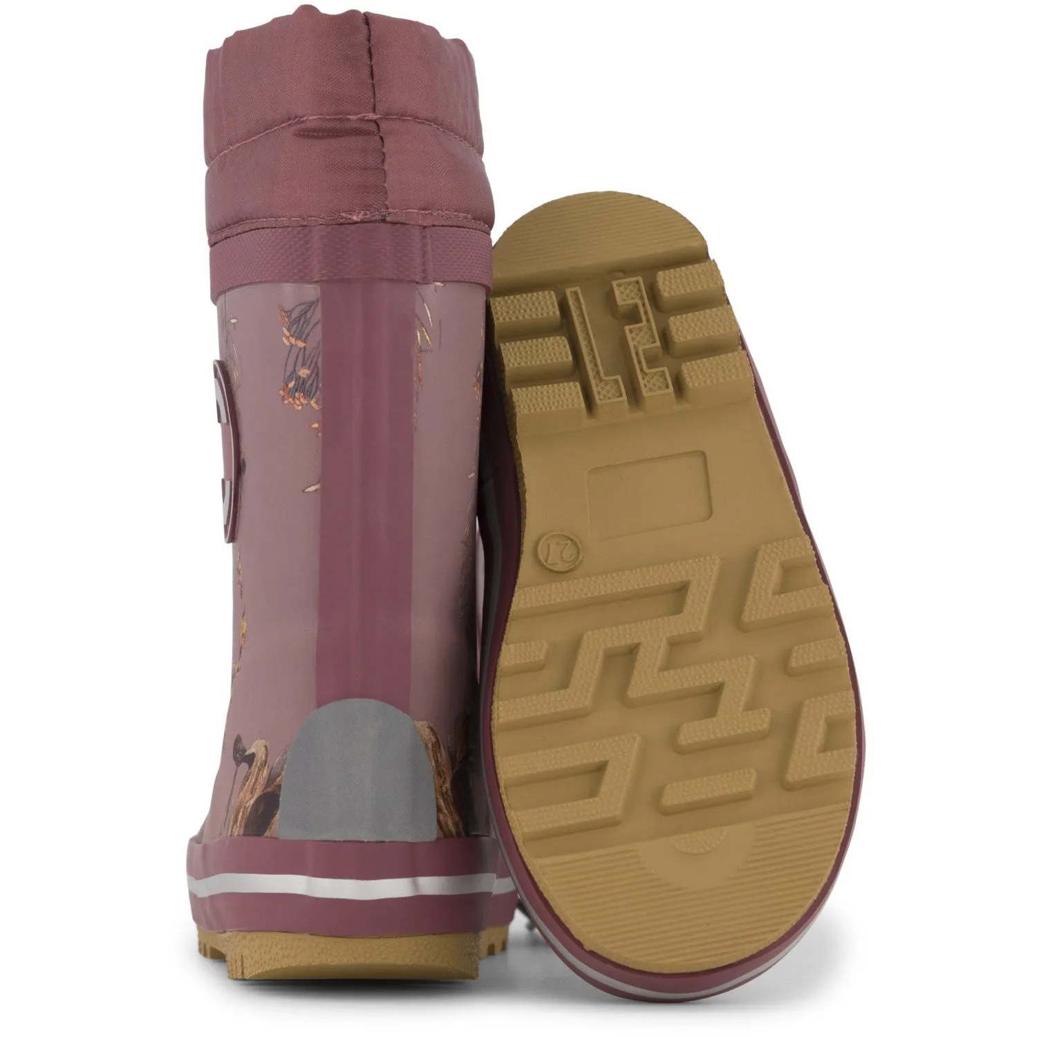 Mikk-Line Rose Brown Winter Wellies Babykids_Mikk-Line