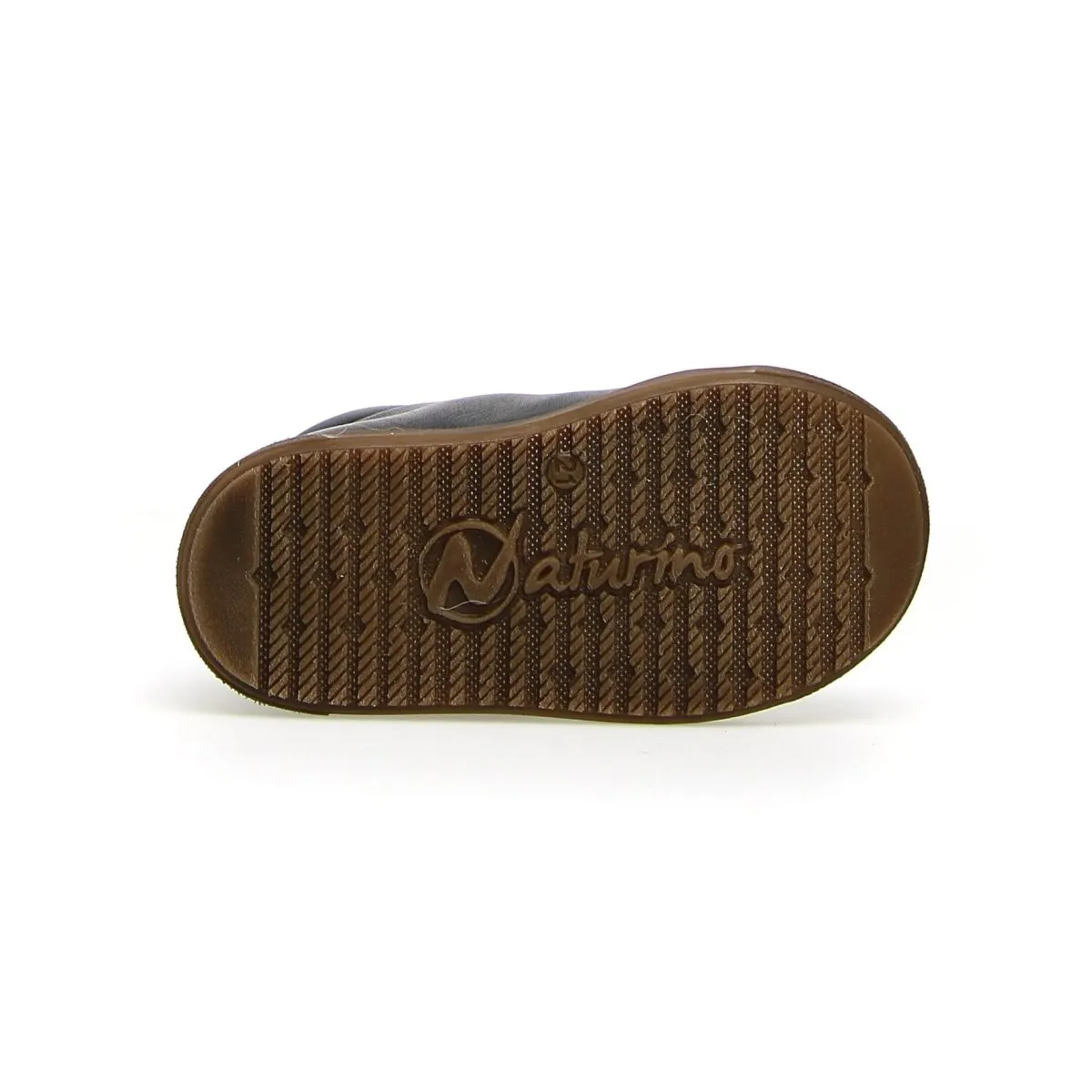 Naturino Boy's (Sizes 30-32) Mulaz Navy Leather Waterproof Low Velcro Naturino Kid's Shoes