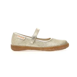 Naturino Girl's Pavia 86 Gold Glitter Mary Jane (Sizes 26-29) Naturino Kid's Shoes