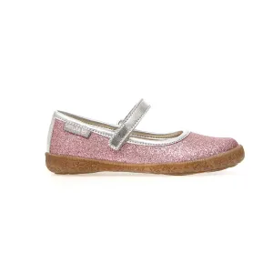 Naturino Girl's Pavia Pink Glitter Mary Jane (Sizes 26-29) Naturino Kid's Shoes
