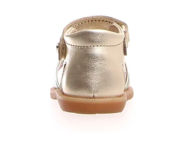 Naturino Toddler's (Sizes 23-27) Rubino 02 Gold Multi Metallic Naturino Kid's Shoes