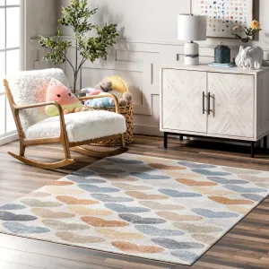 nuLOOM Neive Colorful Hearts Machine Washable Area Rug ecco Shoes