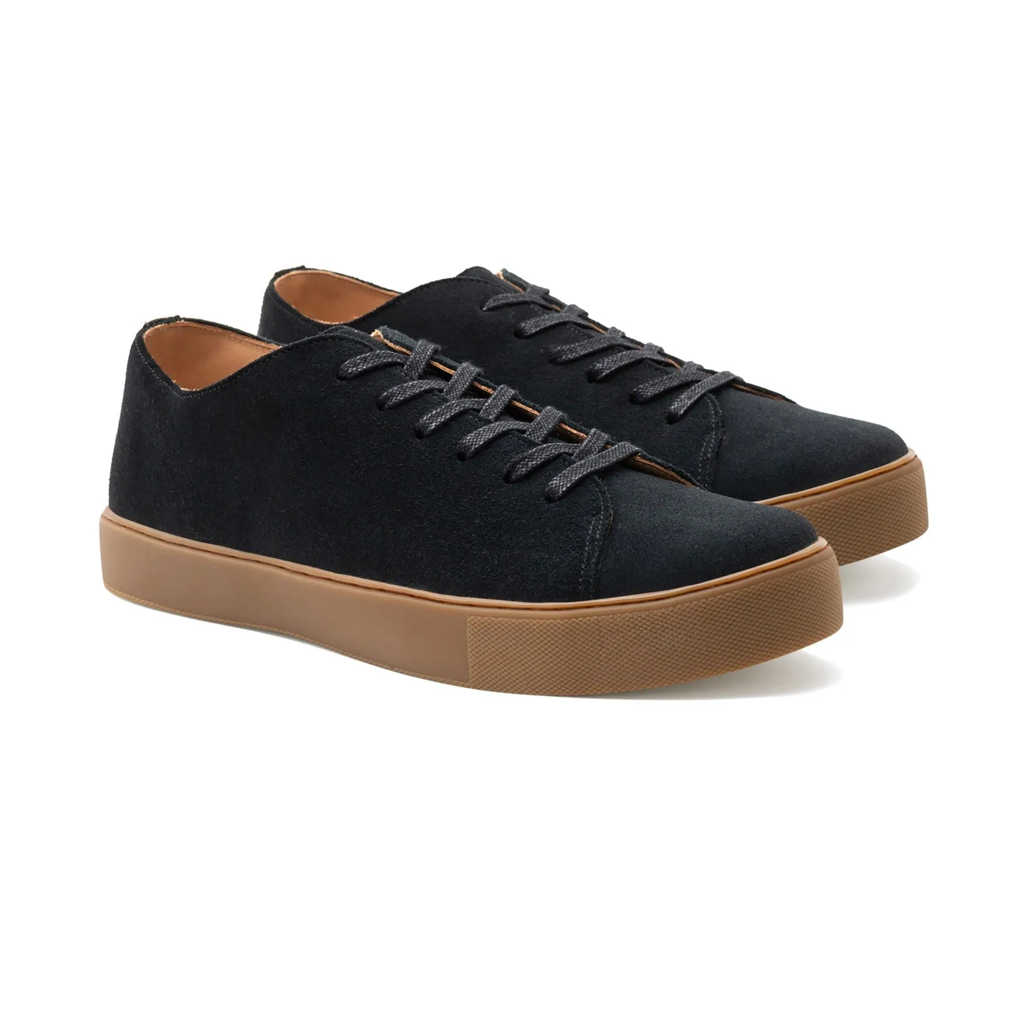 Overstone Derby TL - Black Janus Calf Suede