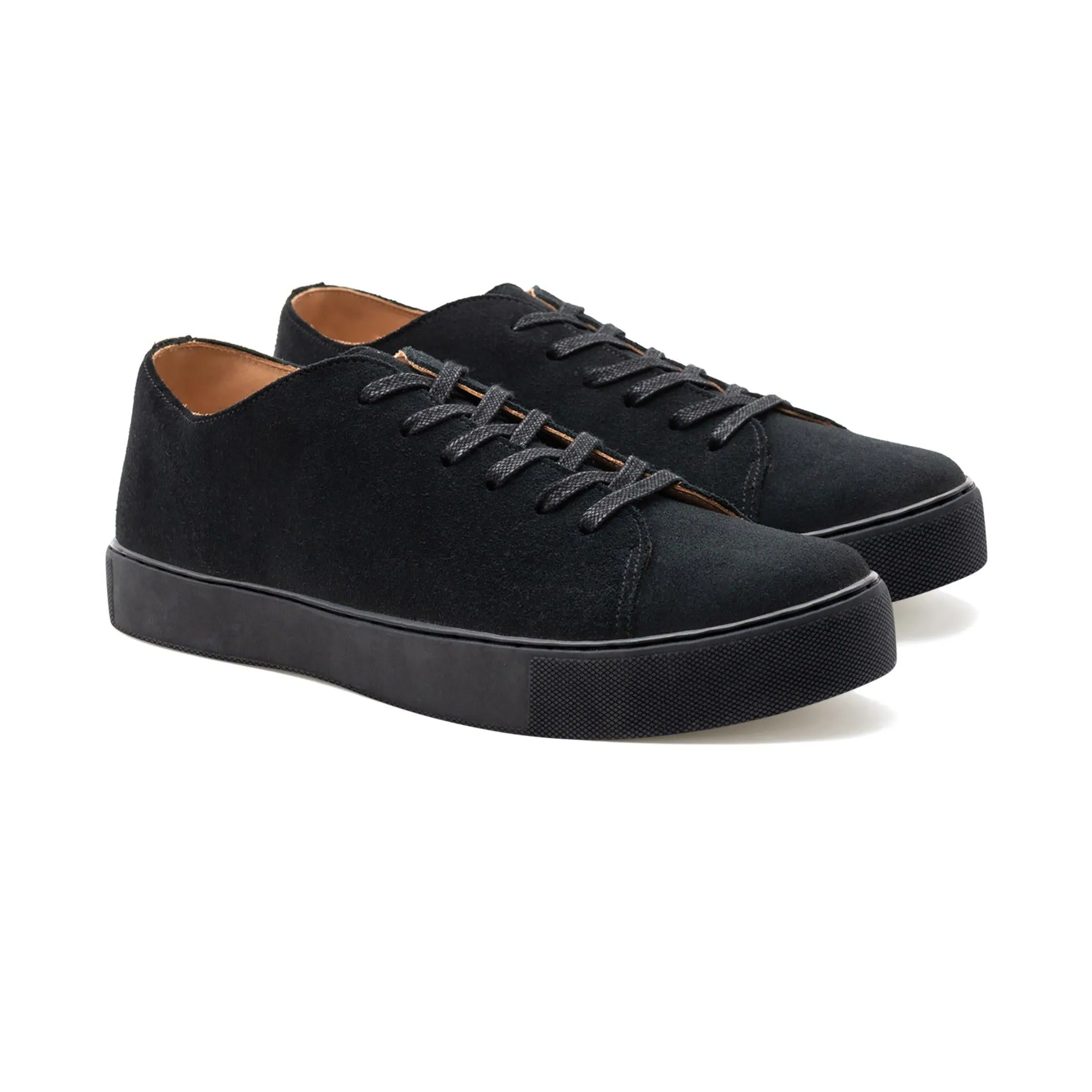 Overstone Derby TL - Black Janus Calf Suede