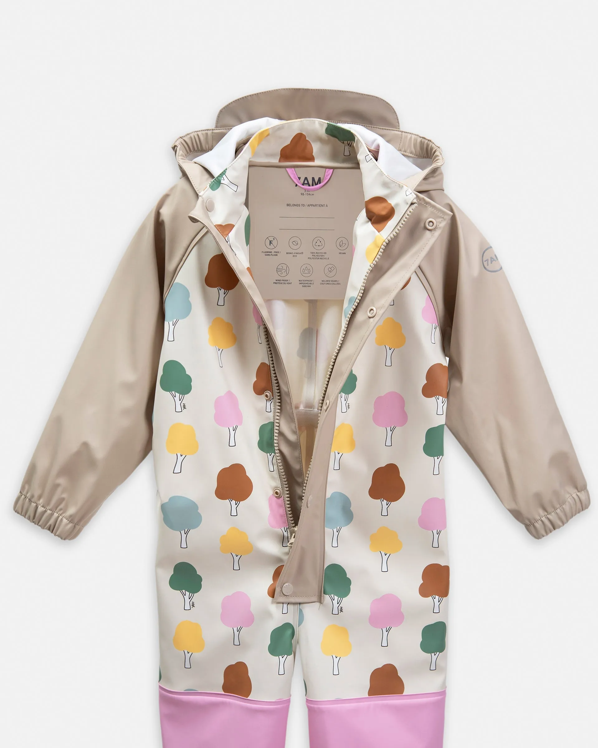 Rain Coverall Babykids_7am-Enfant