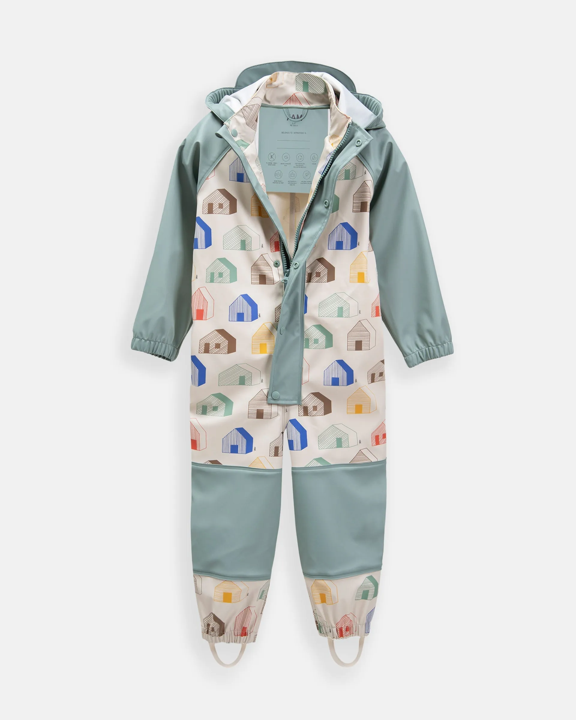 Rain Coverall Babykids_7am-Enfant