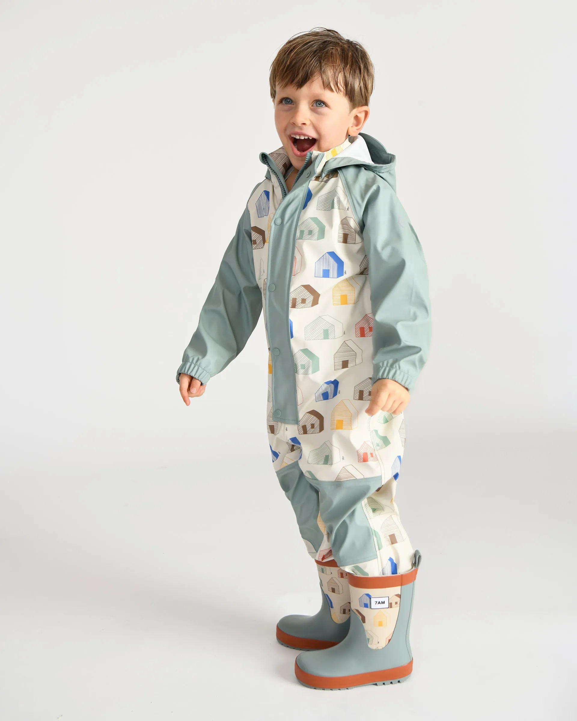 Rain Coverall Babykids_7am-Enfant