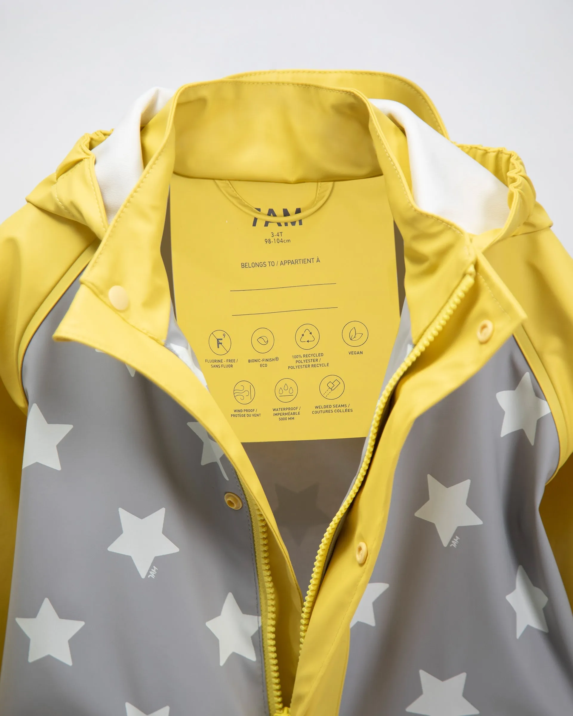Rain Jacket Babykids_7am-Enfant