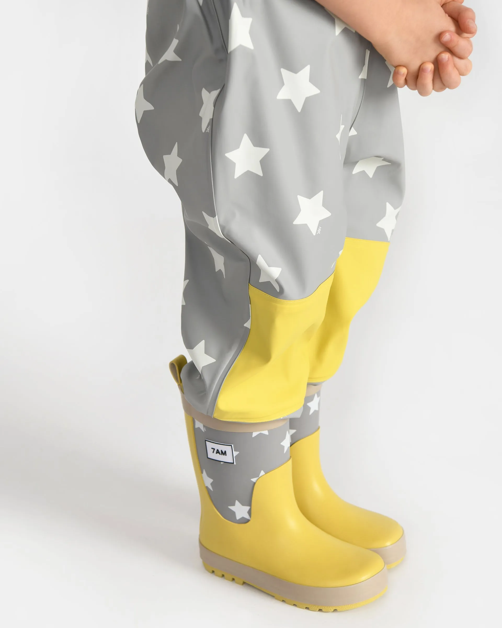 Rain Suspender Pants Babykids_7am-Enfant