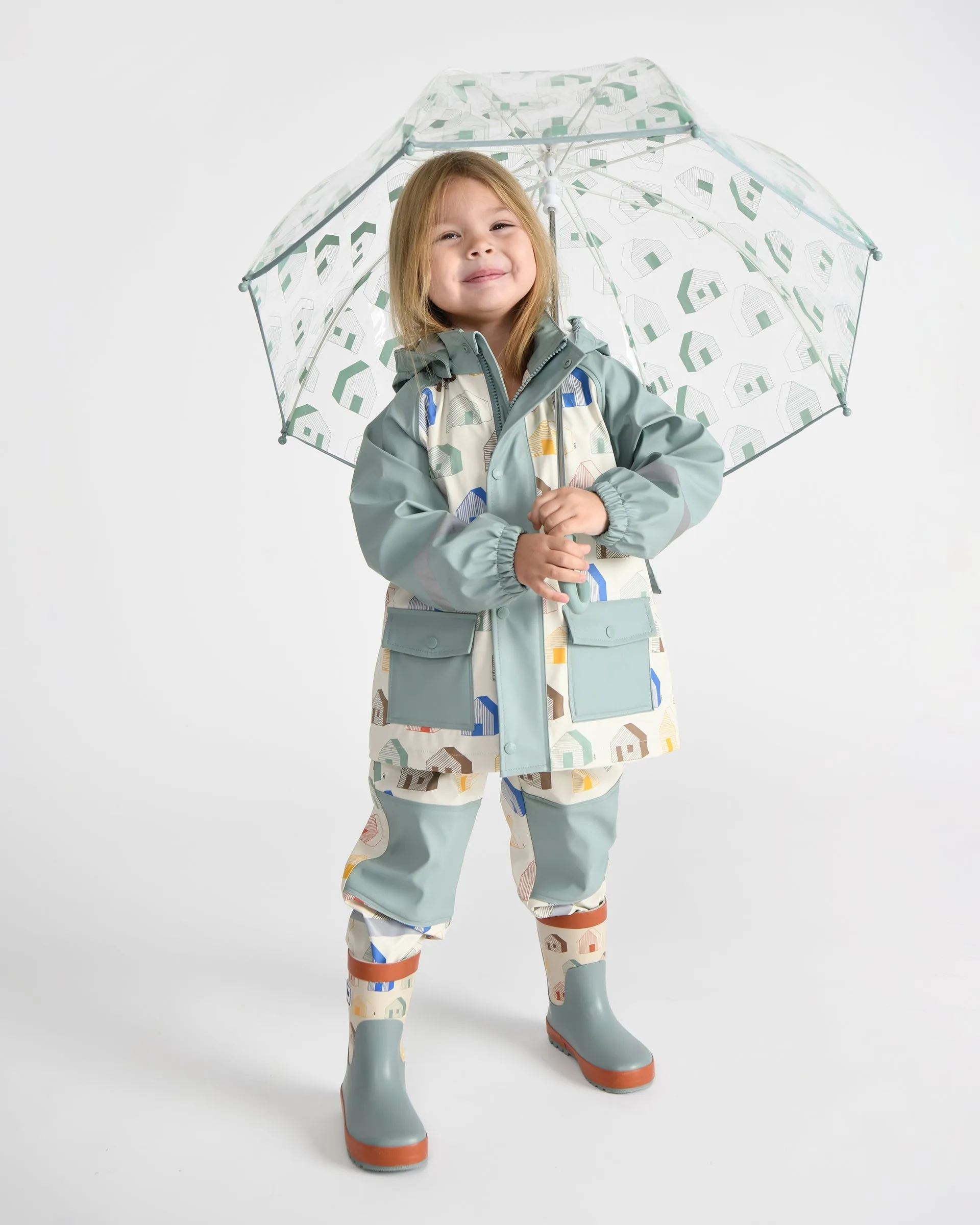 Rain Suspender Pants Babykids_7am-Enfant