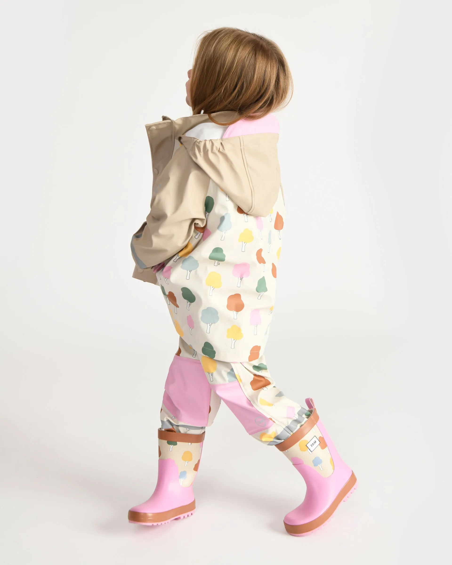 Rain Suspender Pants Babykids_7am-Enfant