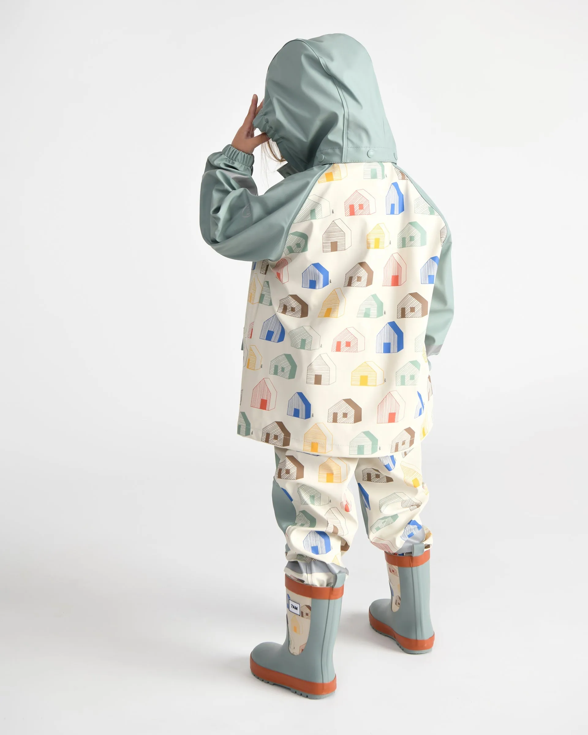 Rain Suspender Pants Babykids_7am-Enfant