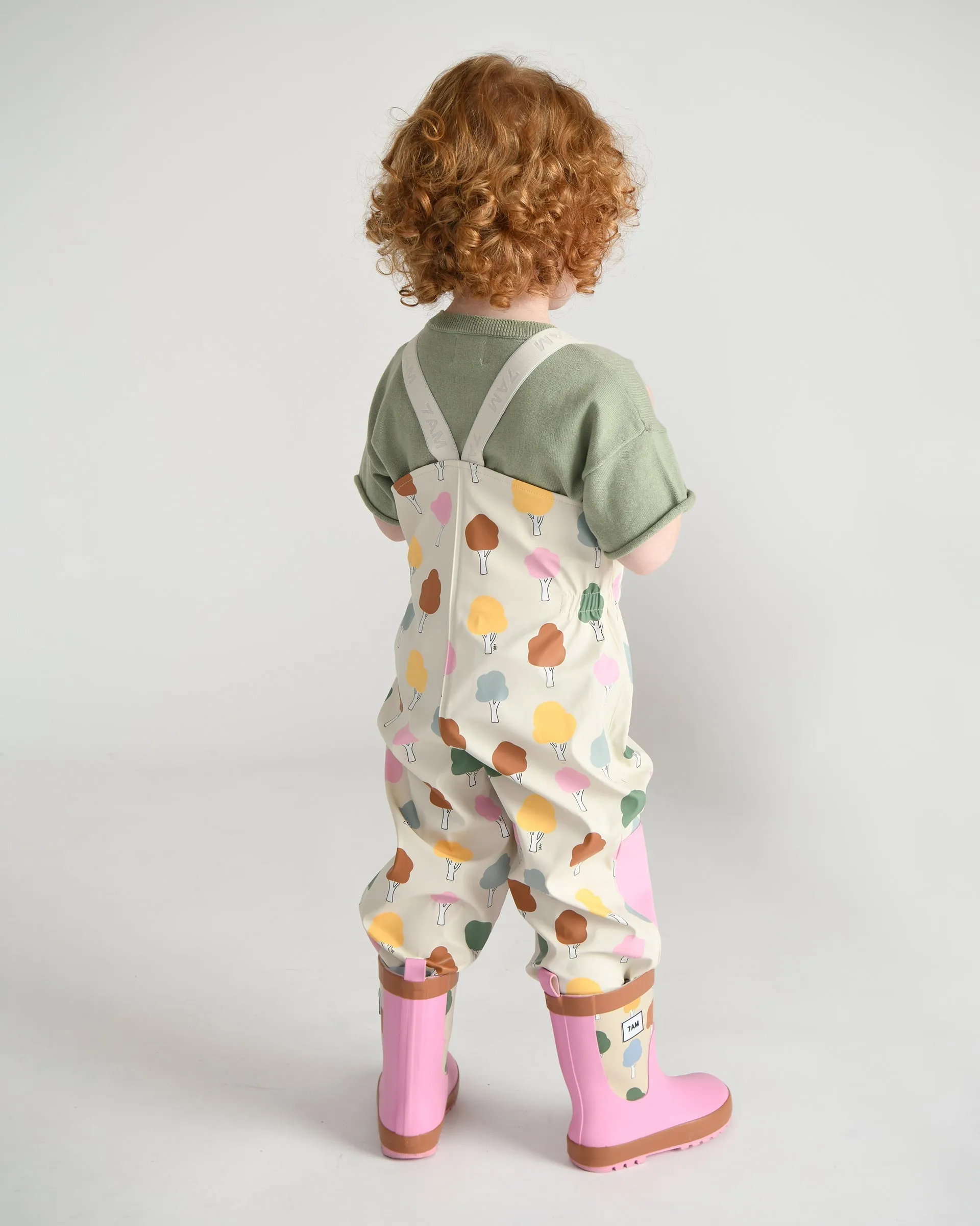 Rain Suspender Pants Babykids_7am-Enfant