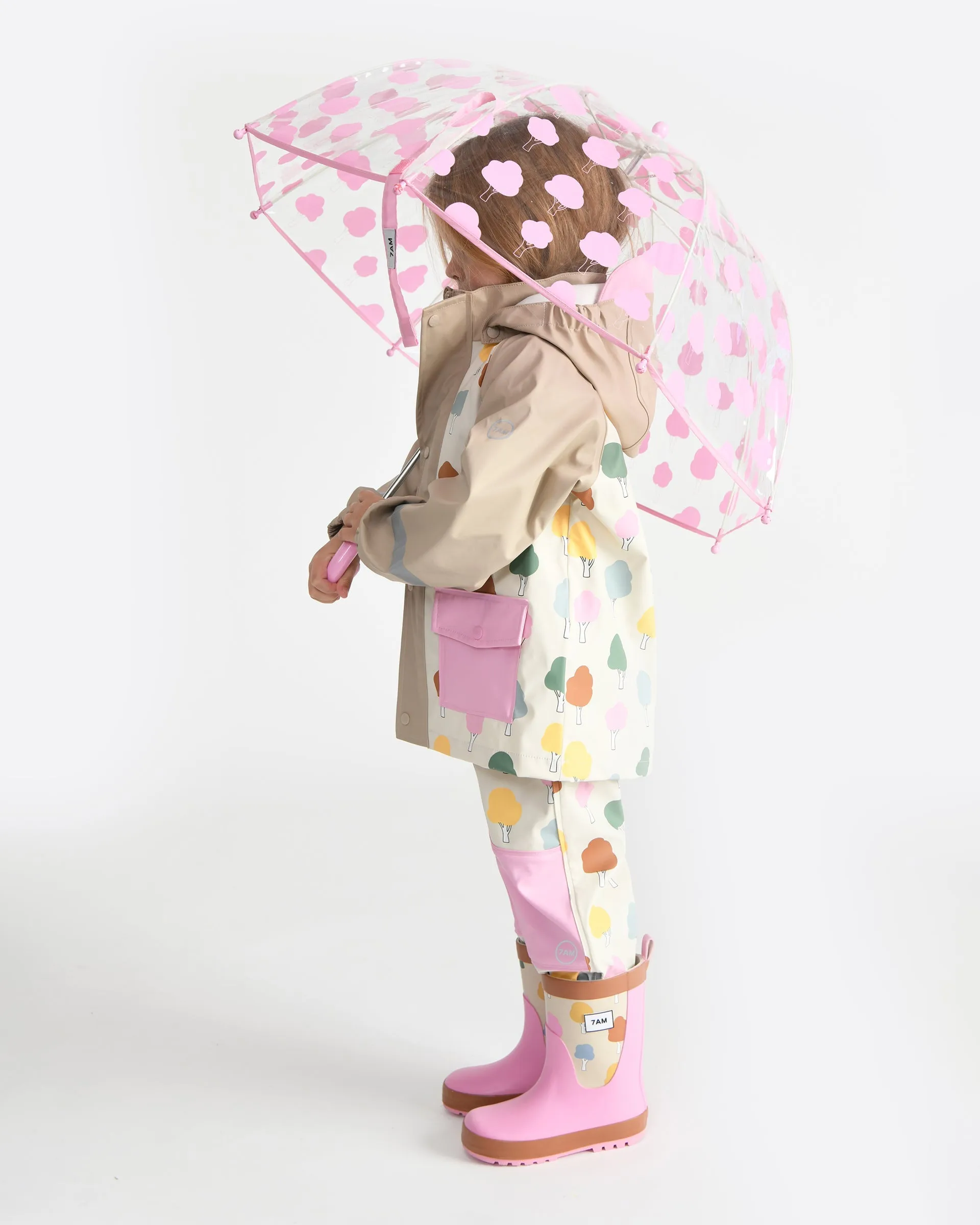 Rain Suspender Pants Babykids_7am-Enfant