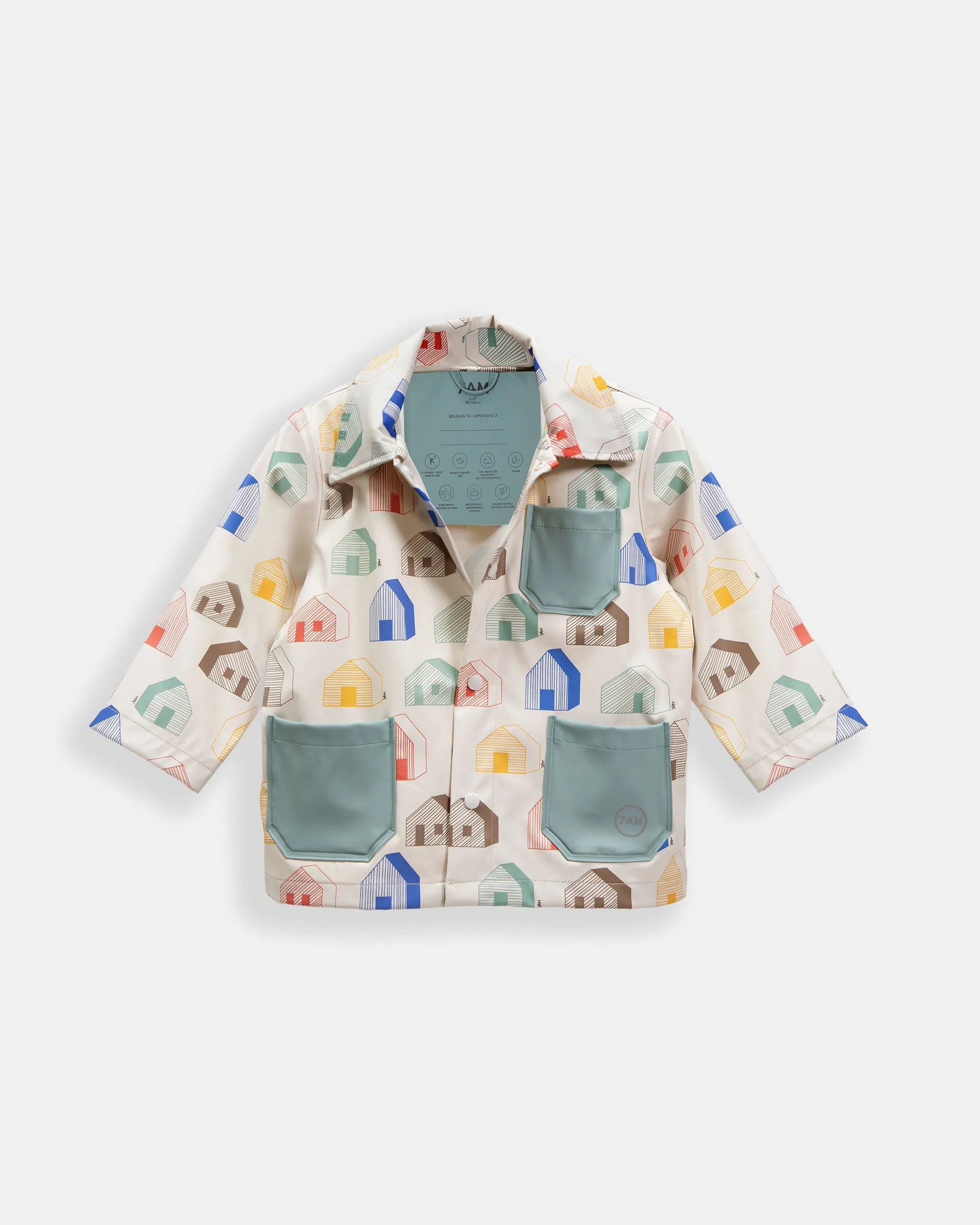 Rain Worker Jacket Babykids_7am-Enfant